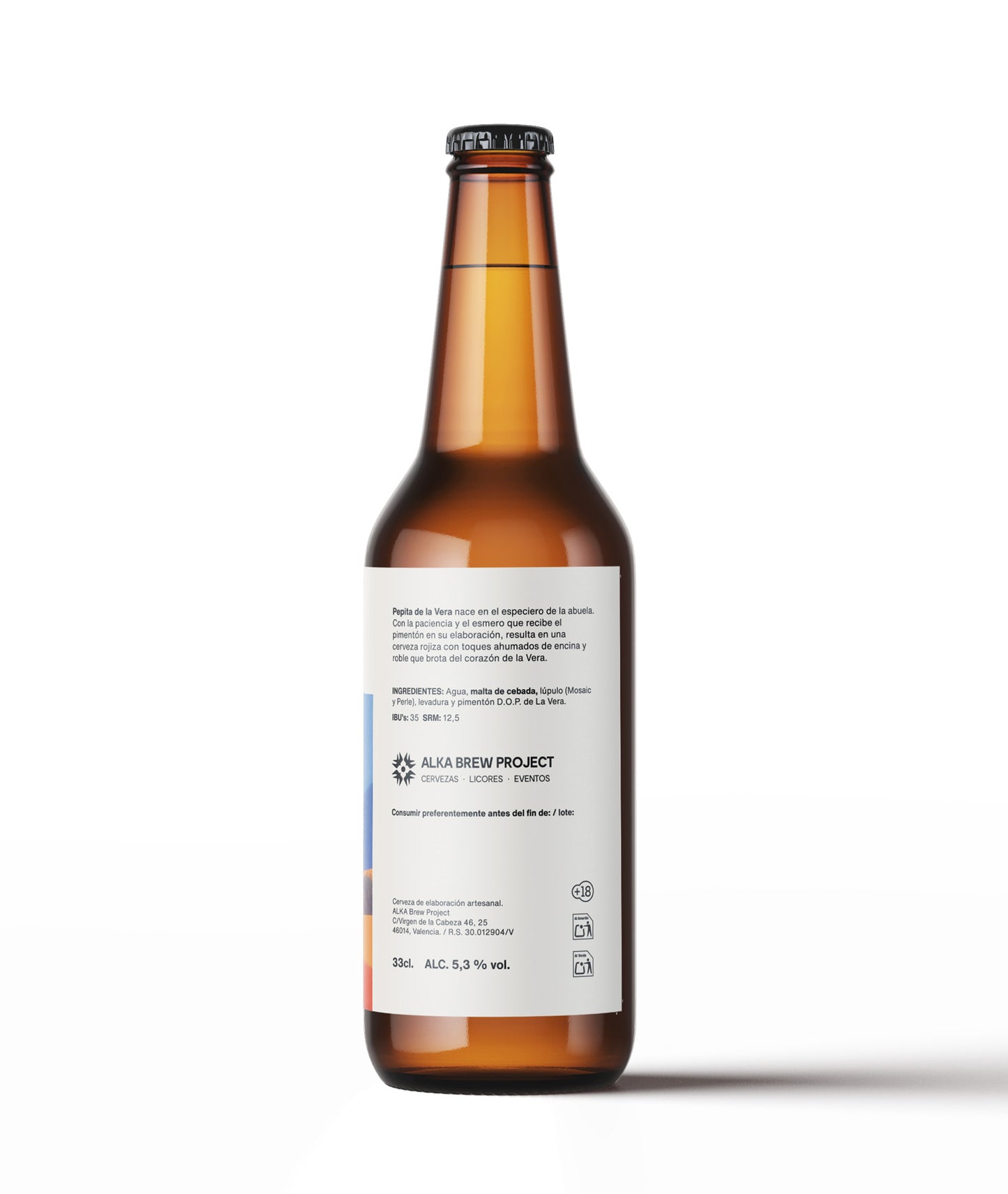 Pepita de la Vera botella de 33cl